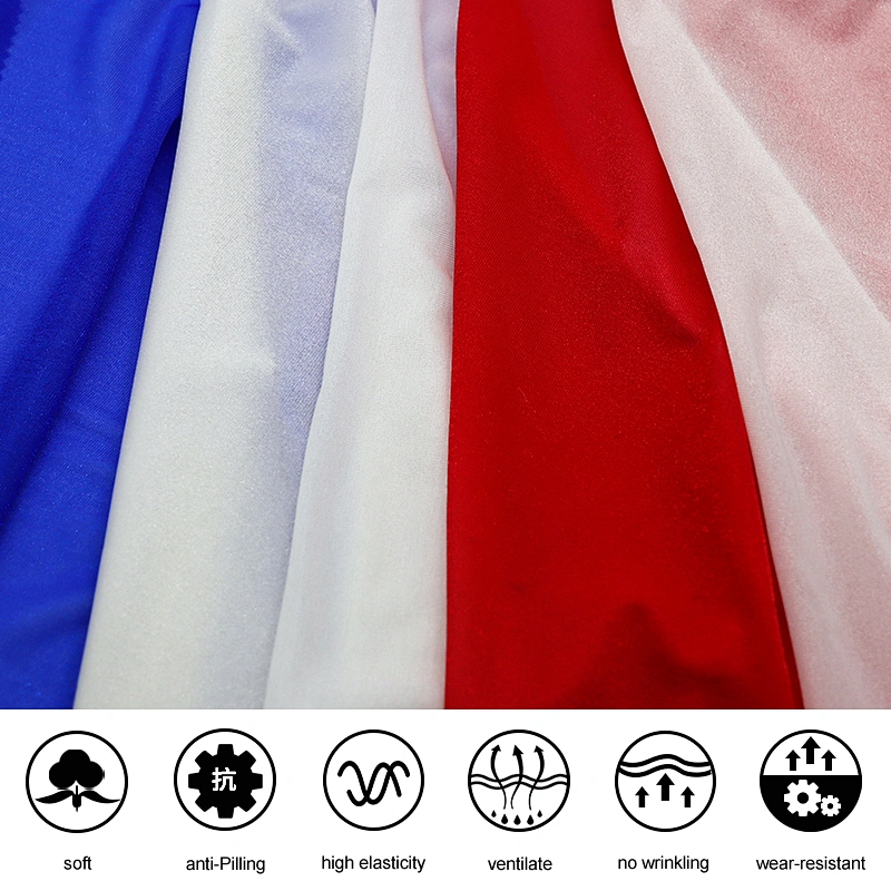 Super light nylon spandex tricot fabric for underwear